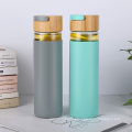 600ml Borosilicate Glass Water Bottle with Silicone Sleeve